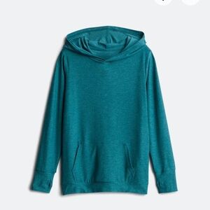 Vibrant Teal Kids Hoodie